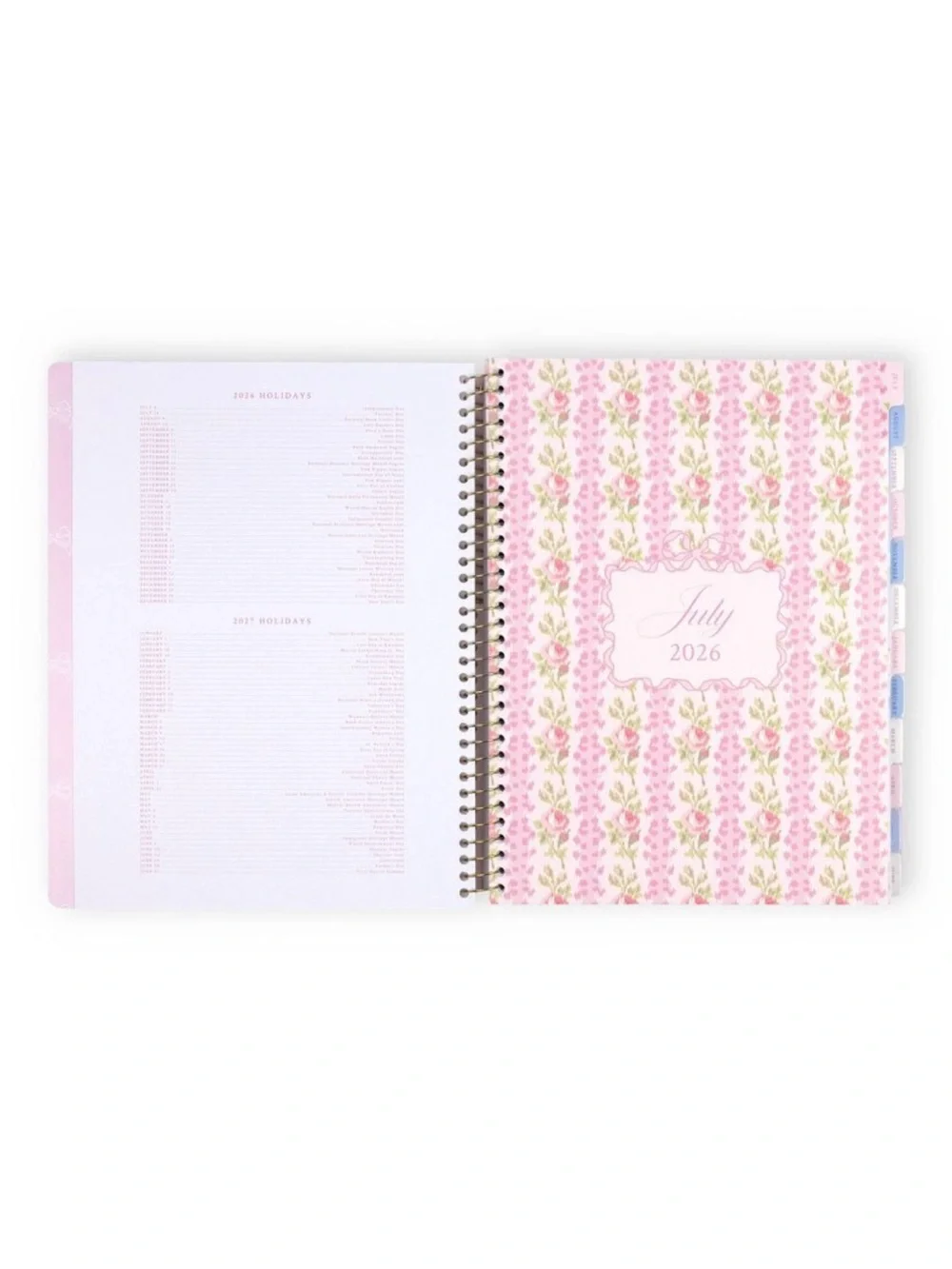 LoveShackFancy x Target Yoobi blooming heirloom planner